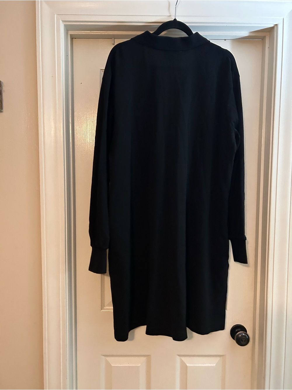 Tuckernuck Black Long-Sleeve Polo Tunic - Picture 4 of 5
